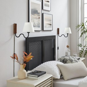 Modway Sunlit Squiggle Swivel Wall Sconce, Artistic Adjustable Light - 1 of 4
