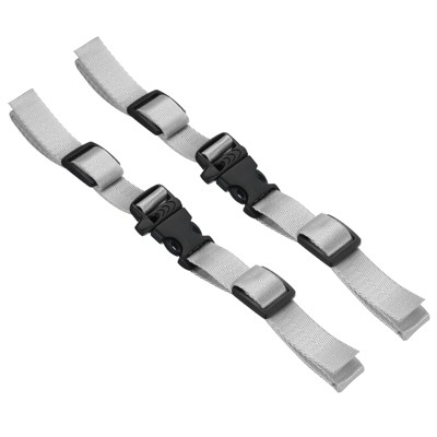 Unique Bargains Adjustable Quick-Release Buckle Backpack Chest Straps 2 Pcs