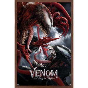 Trends International Marvel Venom: Let There be Carnage - Battle One Sheet Framed Wall Poster Prints - 1 of 4