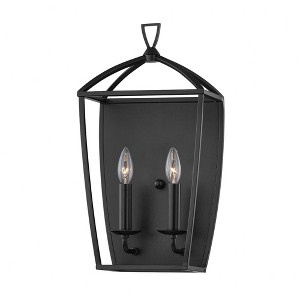 Hudson Valley Lighting Bryant 2 - Light Wall Light in  Aged Iron - 1 of 1