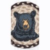 Earth Rugs Bear Round Large Coaster 7" – Rustic Cabin & Lodge Table Accent - 3 of 3