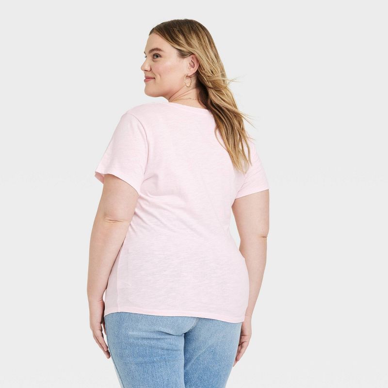  Women's Fitted V-Neck Short Sleeve T-Shirt - Universal Thread™, 3 of 12