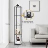 Floor Lamp with Shelves, 5-Tier Modern Shelf Floor Lamp with Warm White LED Bulb - 2 of 4