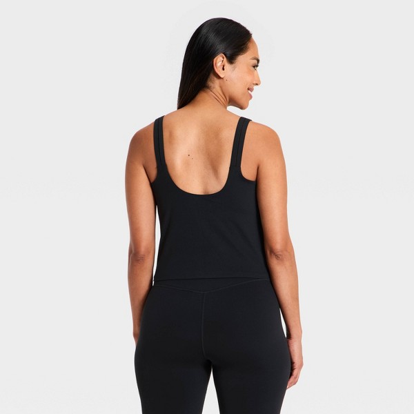 Top de tirantes con ribete de escalera suave de uso diario para mujer - All In Motion™ 5