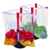 Jokari Suction Cup Base Baggy Opener Pro 2PK. Adjustable Arms Hold Food Storage Bags Open - 2 of 4