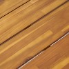Sapphtopaz Patio Outdoor Table Wood Patio Dining Table Rectangular Outdoor Dining Table Picnic Table Patio Table for Yard Porch Garden Patio - 2 of 4