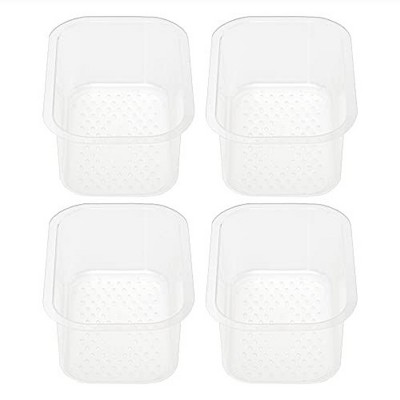 Maplefield Cooler Tray for Yeti Roadie 24 Cooler Accessories - Dry Goods Plastic Cooler Basket - Camping Cooler Organizer - 4 Pack