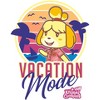 Men's Nintendo Vacation Mode Isabelle Baseball Tee - 2 of 4
