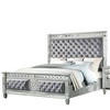 90" Queen Bed Varian Bed Velvet and Mirrored - Acme Furniture - 3 of 4