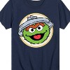 Boys' - Sesame Street - Oscar Badge Short Sleeve Graphic T-Shirt - 2 of 4