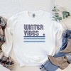 Simply Sage Market Women's Graphic Sweatshirt Winter Vibes Stripes - 2 of 3