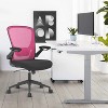 BestMassage Home Office Chair Mesh Back Chair Computer Chair with Adjustable Height Swivel Function and Flip-Up Arms - 2 of 4