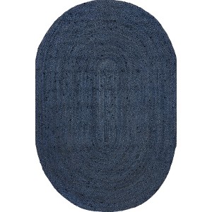 Nuloom Hand Woven Farmhouse Jute Indoor Area Rug - 1 of 4