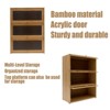 YIYIBYUS 3 Tiers Kitchen Countertop Pantry Storage Cabinet, Log color - 4 of 4