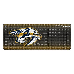 NHL Western Conference Teams Linen Wireless USB Keyboard - 1 of 4