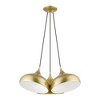 Livex Lighting Amador 3 - Light Pendant in  Soft Gold/Polished Brass - 2 of 4