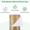 Unique Bargains Self Adhesive Realistic Wood Grain Durable Multi Use Masking Tape 1 Pc - 4 of 4
