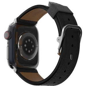 Otterbox Symmetry Series Cactus Leather Apple Watch Band 38/40/41mm - Noir Ash - 1 of 4