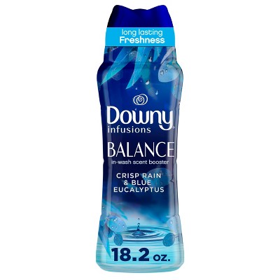 Downy Infusions In-Wash Laundry Scent Booster Beads, BALANCE, Crisp Rain and Blue Eucalyptus, 18.2 oz