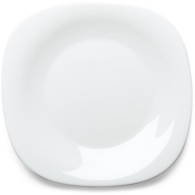 Bormioli Rocco 6- Piece White Moon 10.6 Inch Dinner Plate Tempered Opal  Glass Dishes, Dishwasher & Microwave Safe, Made In Spain : Target