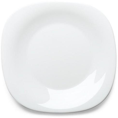 Bormioli Rocco 6- Piece White Moon 10.6 Inch Dinner Plate Tempered Opal  Glass Dishes, Dishwasher & Microwave Safe, Made In Spain : Target