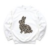 Simply Sage Market Leopard Bunny Sweatshirt - XL - White - 2 of 4