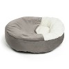Best Friends by Sheri Cozy Cuddler Ilan Dog Bed - 24"x24" - Gray - 4 of 4