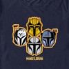 Men's Star Wars: The Mandalorian Helmet Stack T-Shirt - 2 of 4