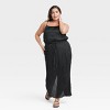 Women's Textured Satin Cami Blouse - A New Day™ - 3 of 3