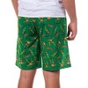 Teenage Mutant Ninja Turtles Lounge Shorts Men's Cowabunga Pajama Bottoms Green - 4 of 4