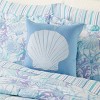 The Lakeside Collection Coastal Garland Accent Pillow - Natucal Décor Throw Pillow for Summer - image 2 of 2