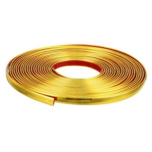 Unique Bargains Waterproof Self-Adhesive PVC Decorative Mirror Frame Wall Molding Trim Tape - 1 of 4