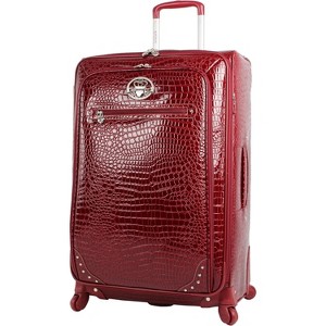 Kathy Van Zeeland Croco Luggage Expandable 28 Inch with 4 Spinner Wheels - 1 of 1