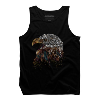Men's Design By Humans WILD EAGLE By Dandingeroz Tank Top