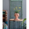 Okak Greek Style Cement Bust Wall Planter Classic Sculptural Flower Pot for Indoor / Outdoor Garden Decor,6 Different Sizes - 2 of 4