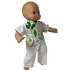 Doll Clothes Superstore Jungle Scrubs Fit 15-16 Inch Baby Dolls - 3 of 4