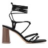 New York & Company Bailey Women's  Wooden Block Heels - 2 of 4