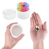 Unique Bargains 28 Grid Cylindrical Pill Case Colorful 1 Pc - 4 of 4