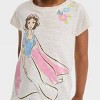 Toddler Girls' Disney Snow White Short Sleeve Graphic T-Shirt - Ivory - 2 of 3