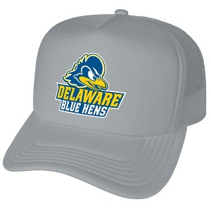 University Of Delaware Primary Logo Foam Trucker Cap Grey Os - 1 of 4