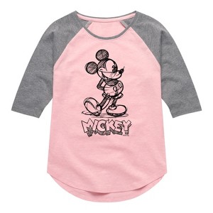 Girls' - Disney - Mickey Sketch - 1 of 3