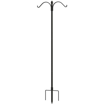 The Lakeside Collection Double Arm Shepherd's Hook - 84 Inch