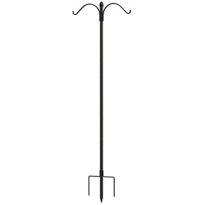The Lakeside Collection Double Arm Shepherd's Hook - 84 Inch - 1 of 2