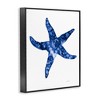 Stupell Industries Casual Starfish Beach Ocean Sea Life Painting Framed Giclee Art, Black, 24" x 30" - 2 of 4