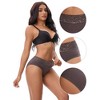 INSPIRE CHIC Women's Lace Mid Waisted Soft Breathable Briefs Underwear - 3 of 4