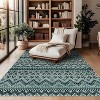 Boho Area Rugs for Living Room, Washable, Non-Slip Backing, Stain-Resistant, Soft Carpet for Bedroom, Nursery, Playroom. - 4 of 4