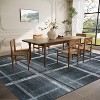 Coucheta Machine Washable Non-Slip Runner Rug Ultra Thin Geometric Entryway Mat Stain Resistant for Kitchen Hallway Bedroom,Multi-Color & Size - 2 of 4
