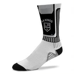 NHL Los Angeles Kings Men's Arched Name Crew Socks - L