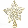 Ornativity Glittered Star Tree Topper - Gold - 4 of 4