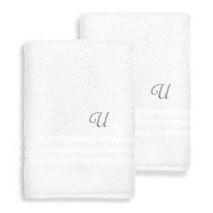 Linum Home Textiles 100% Turkish Cotton 2PC Denzi Bath Towel Set - 1 of 1
